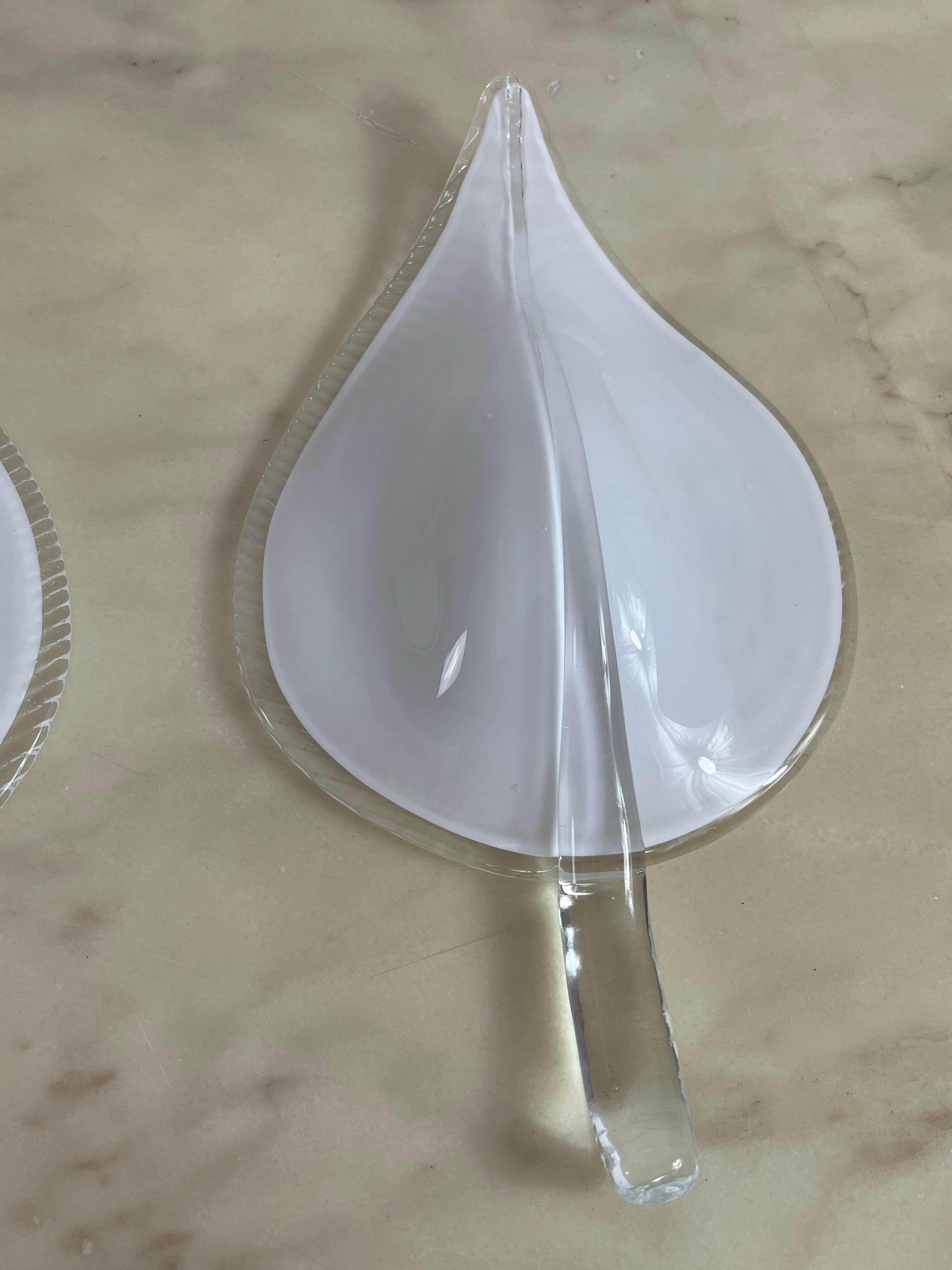 Set di 3 lampade da parete del metà del secolo attribuite a Barovier&Toso 1960 in vendita 1