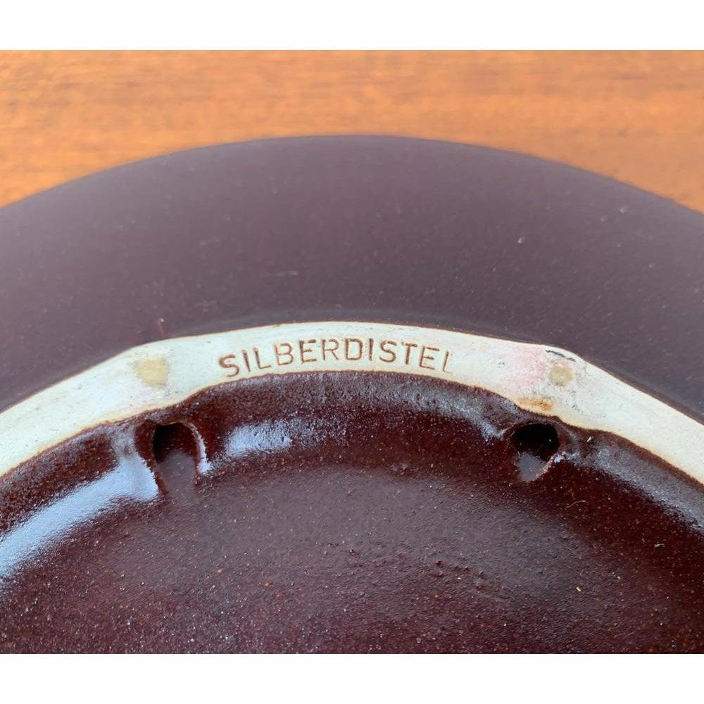 Juego de 3 cuencos y platos de cerámica WGP de mediados de siglo de Silberdistel, años 60 en venta 4