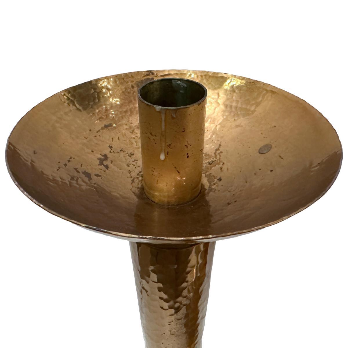 Mid-20th Century Set of 3 Midcentury Candlesticks For Sale