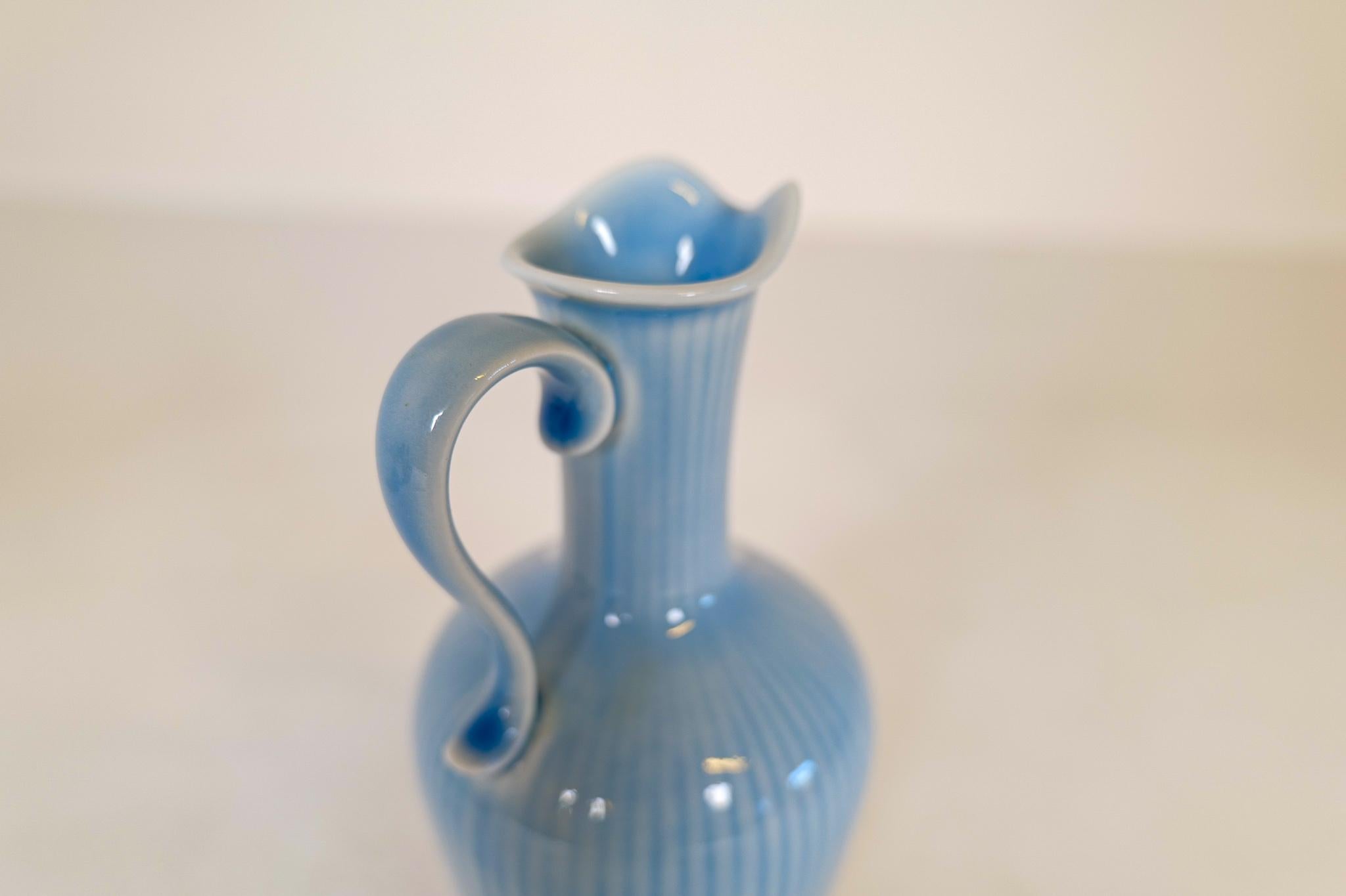Céramique Ensemble de 3 vases en céramique Rörstrand Gunnar Nylund, Suède, années 1950 en vente