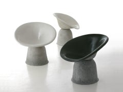Set of 3 Midi Armchair by Imperfettolab