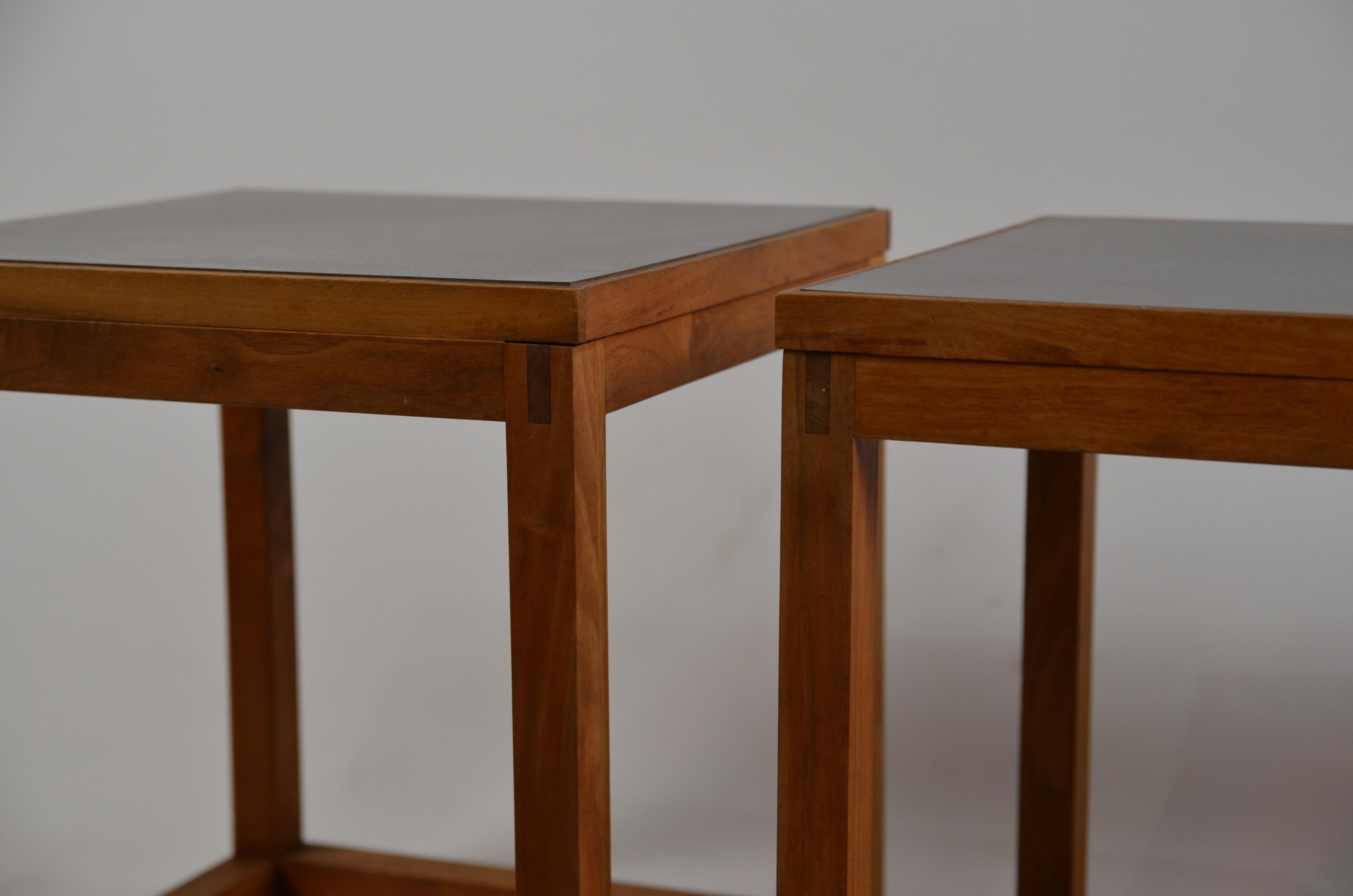 donald judd side table