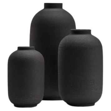 Set of 3 Mn Vases by Josefina Munoz