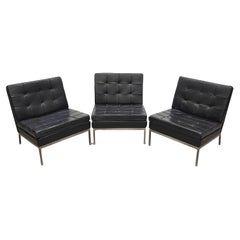 Set of 3 Model 65 Chair by Florence Knoll, 1960s