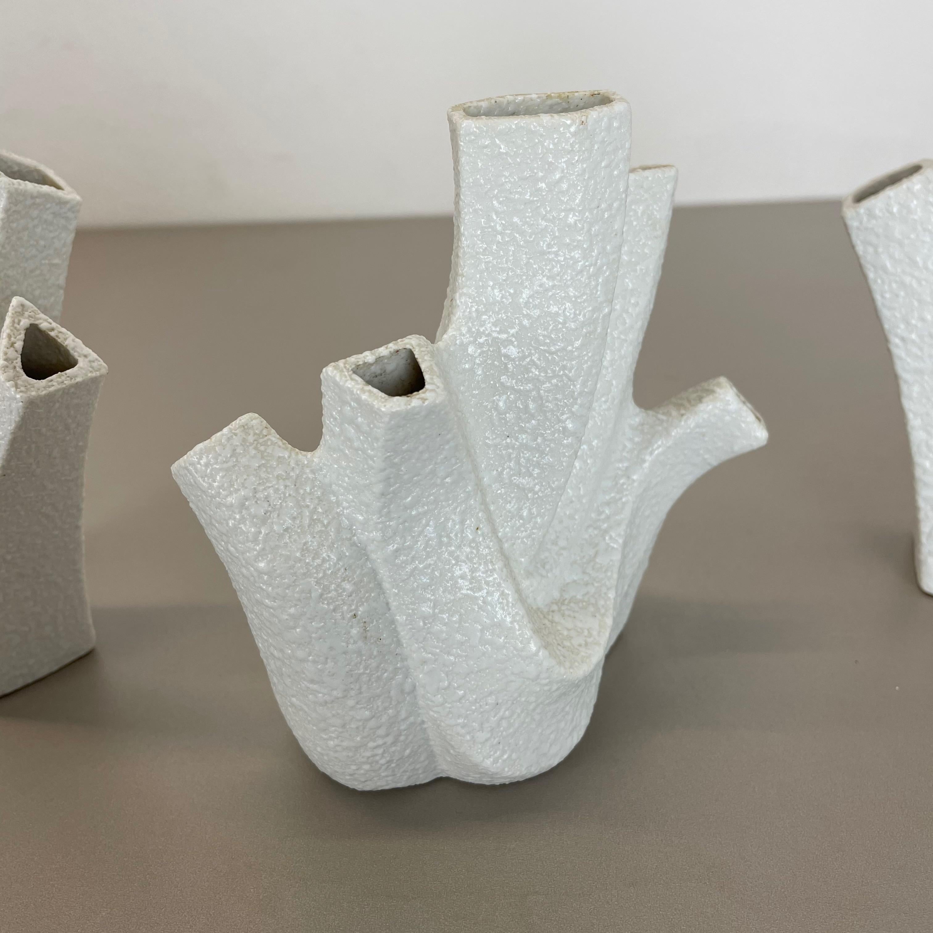 Set of 3 Modernist 1960s Vase Sculptures Peter Müller for Sgrafo Modern, Germany For Sale 6