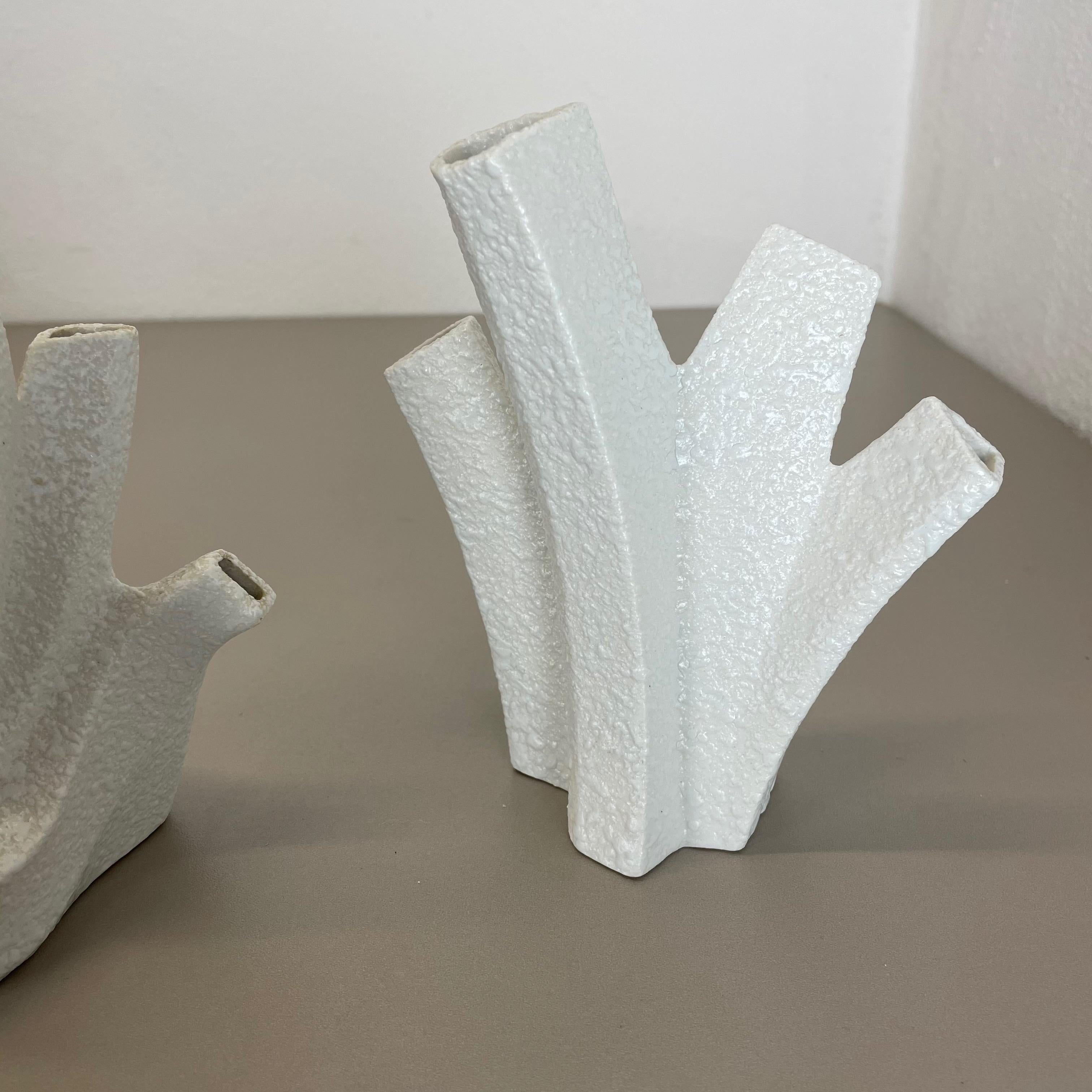 Set of 3 Modernist 1960s Vase Sculptures Peter Müller for Sgrafo Modern, Germany For Sale 7