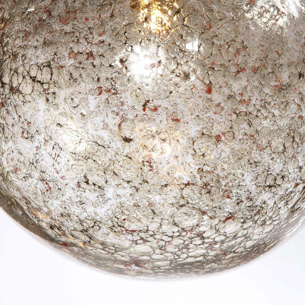 Set di 3 ciondoli modernisti di Murano soffiati a mano con finiture in bronzo oliato in vendita 2