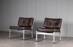 Set of 3 "Mondo" Lounge Chairs by Karl-Erik Ekselius, Sweden, 1970s