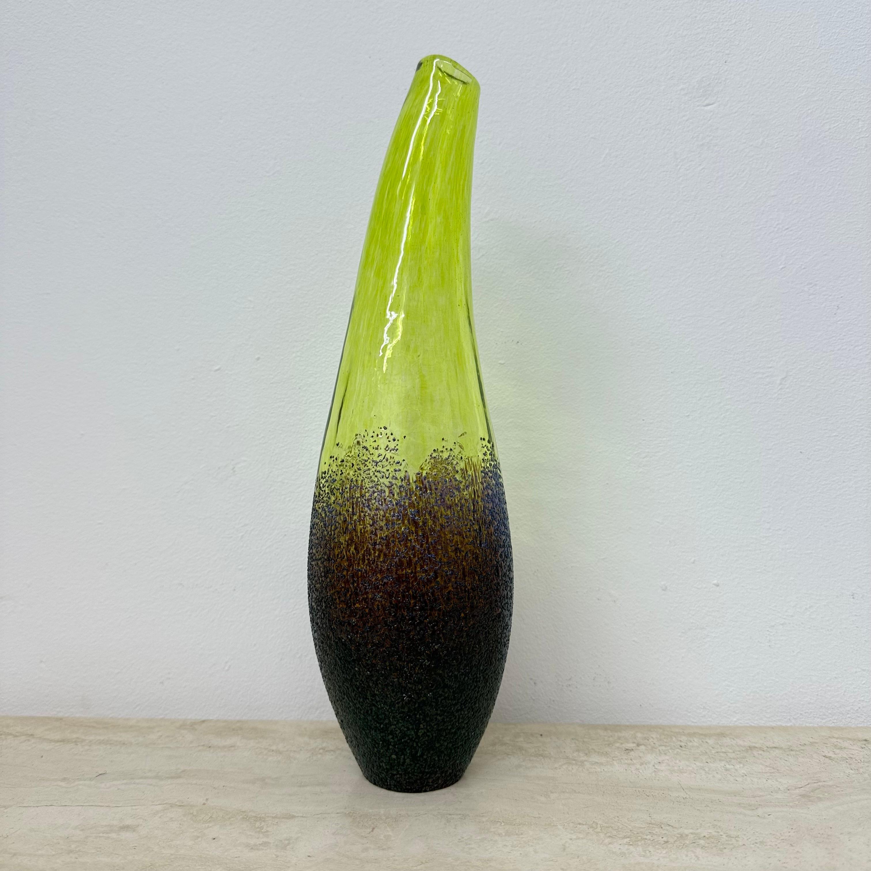 Set of 3 Monica Backstrom for Kosta boda Sweden Moonlanding vases For Sale 3
