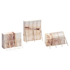 Set di 3 fermalibri Monolith di Turbina