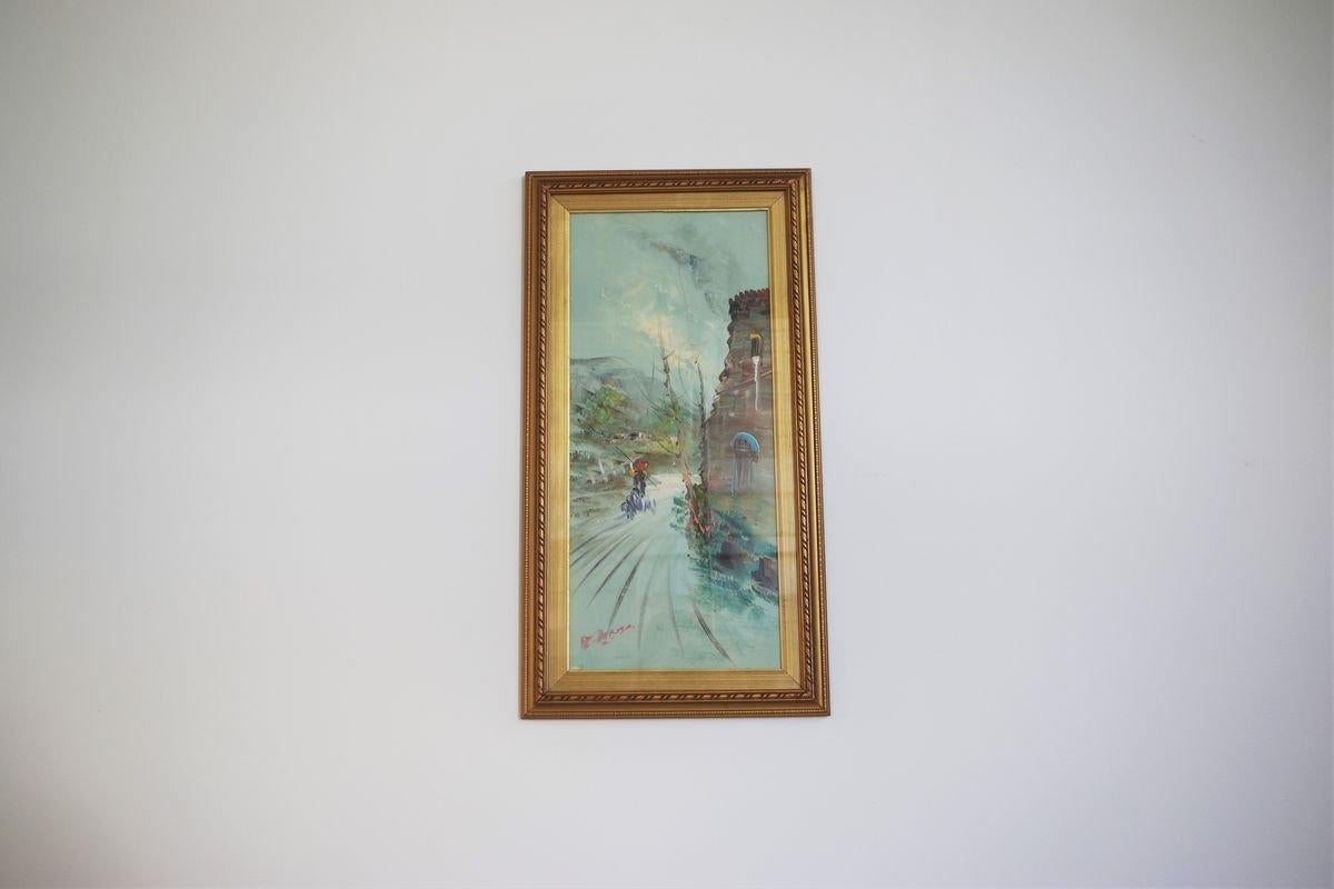 Ensemble de 3 peintures à l'huile Moretti sur toile - années 1970

Cette collection unique présente trois captivantes huiles sur toile de Moretti datant des années 1970. Chaque pièce présente un style artistique distinct, mêlant des couleurs vives