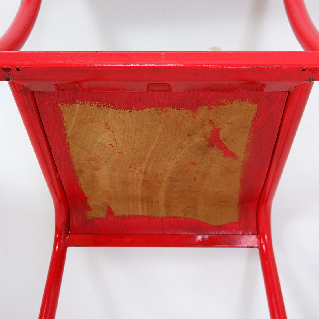 Ensemble de 3 chaises revisitées mullca 510 Charlie Hebdo en vente 4