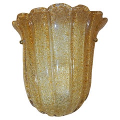 Set of 3 Murano Glass Sconces. Sold individually.