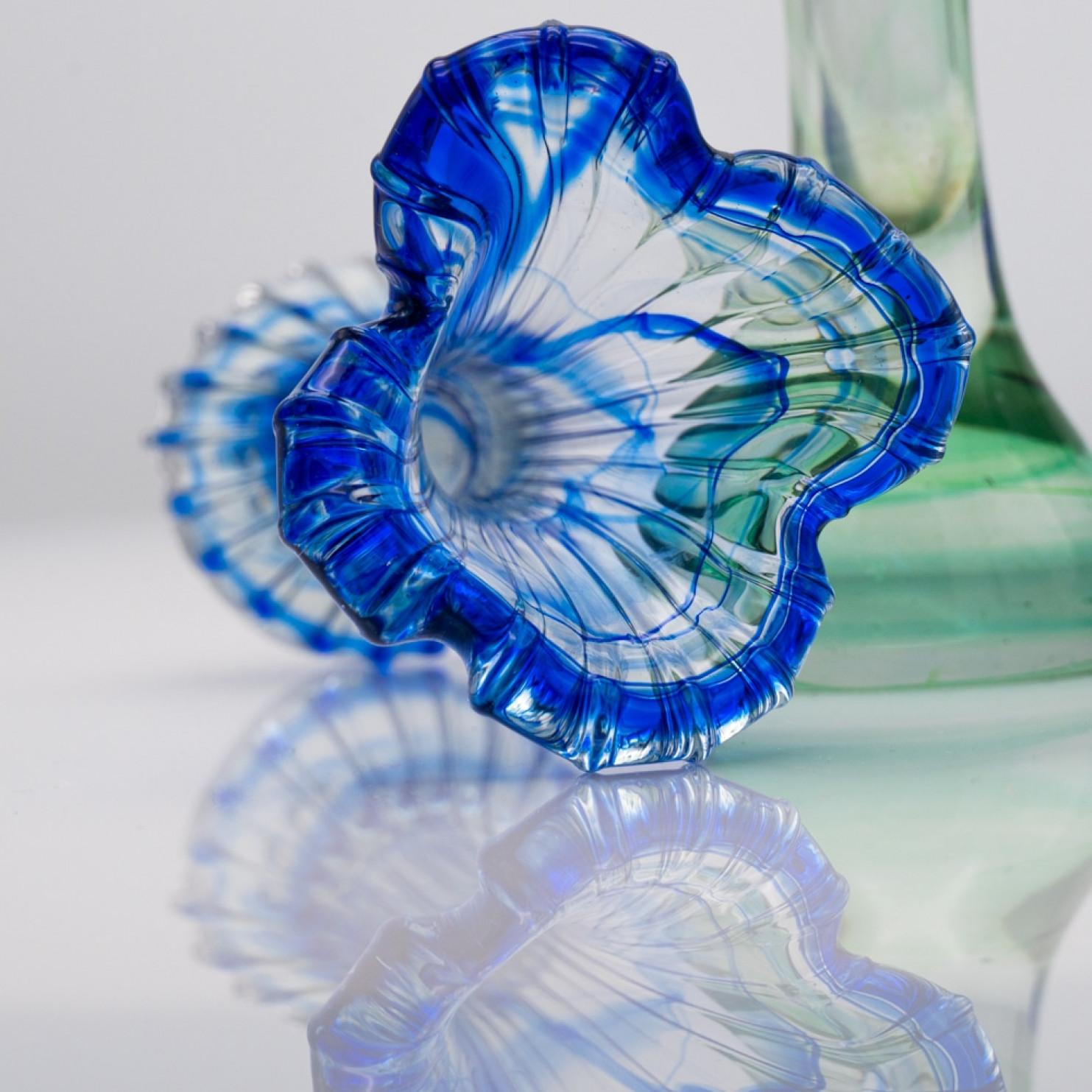 Set di 3 vasi in vetro di Murano, Italia, 1970 in vendita 1