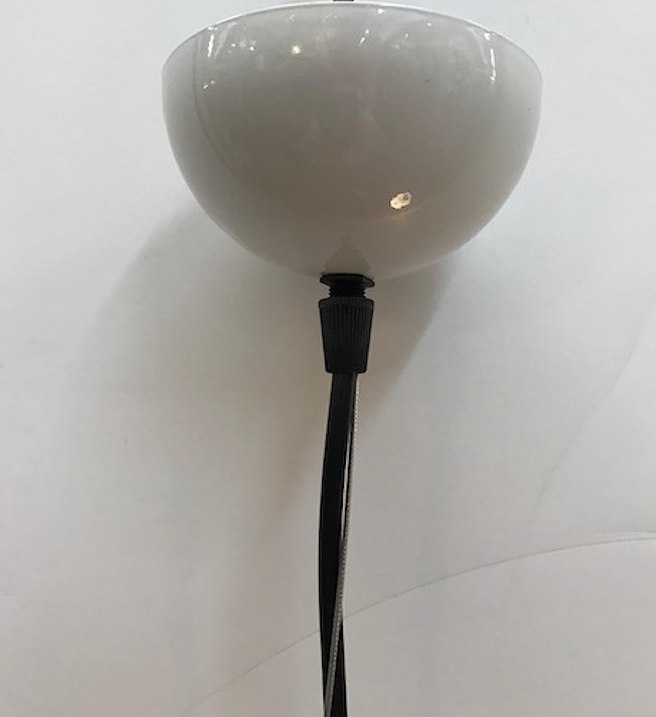 Vetro di Murano Set di 3 luci a sospensione a cupola in vetro di Murano Italy by Lighting Company I3 in vendita