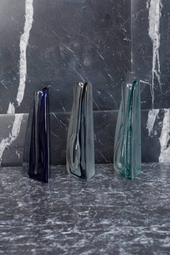 Set of Three Murano Vases from the 1970s