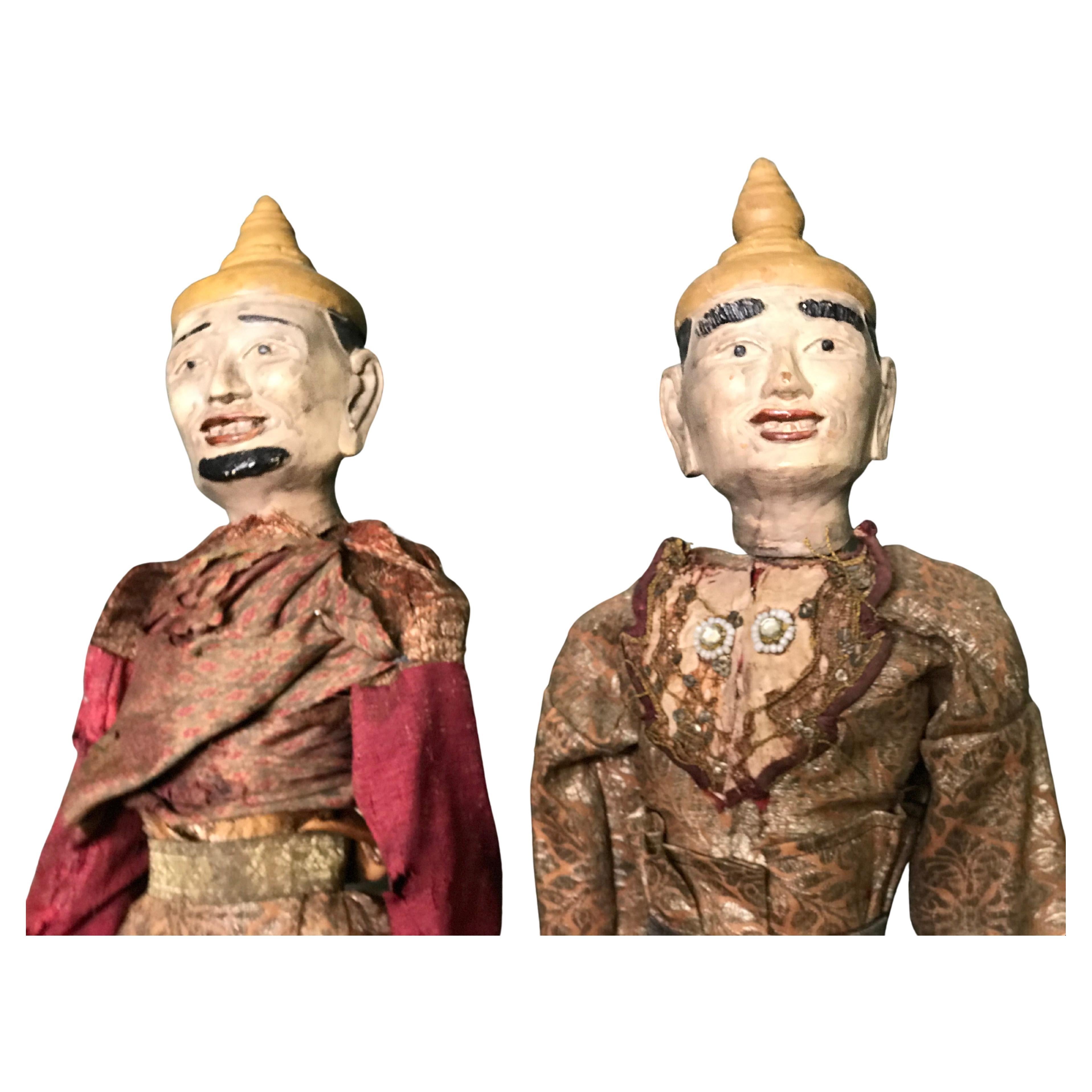 Juego de 3 muñecas de Myanmar en venta