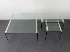 Set of 3 Nesting Coffee Tables by Pierangelo Gallotti for Gallotti & Radice
