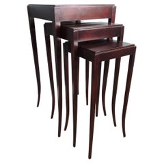Set of '3' Nesting Tables by Barbara Barry for Baker Furniture