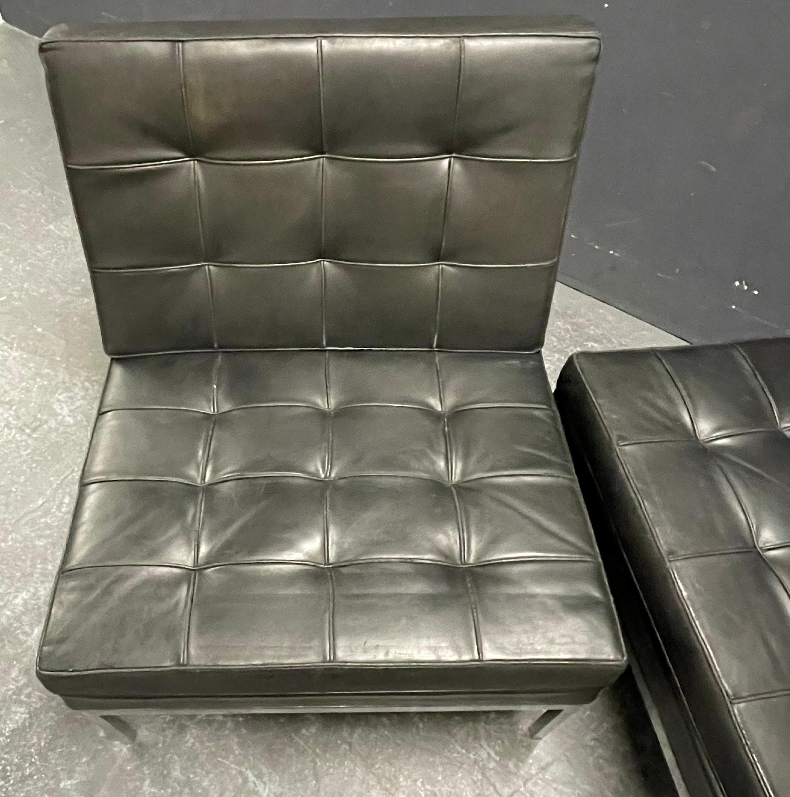set of 3 no.65 lounge chairs by florence knoll 3