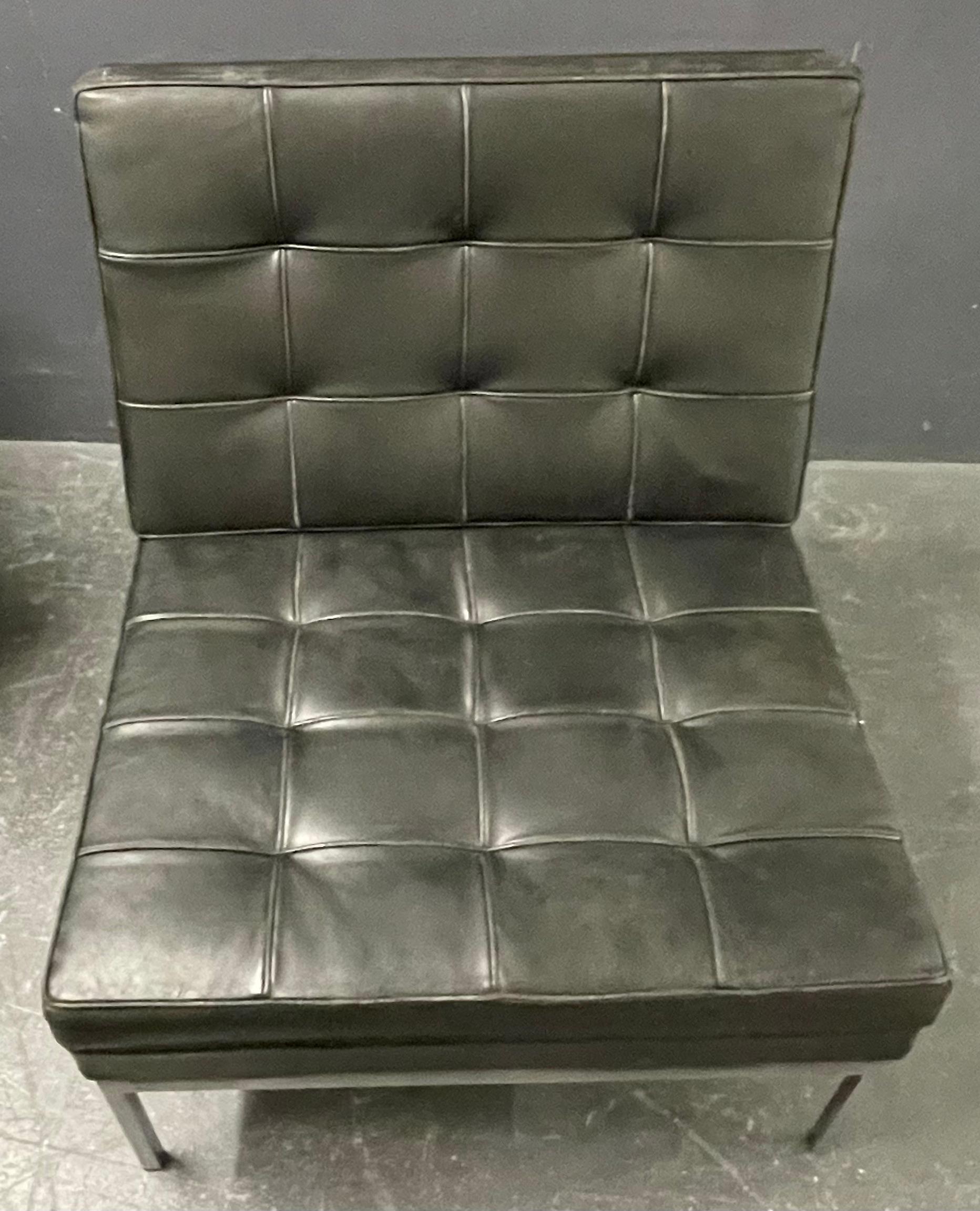 set of 3 no.65 lounge chairs by florence knoll 5