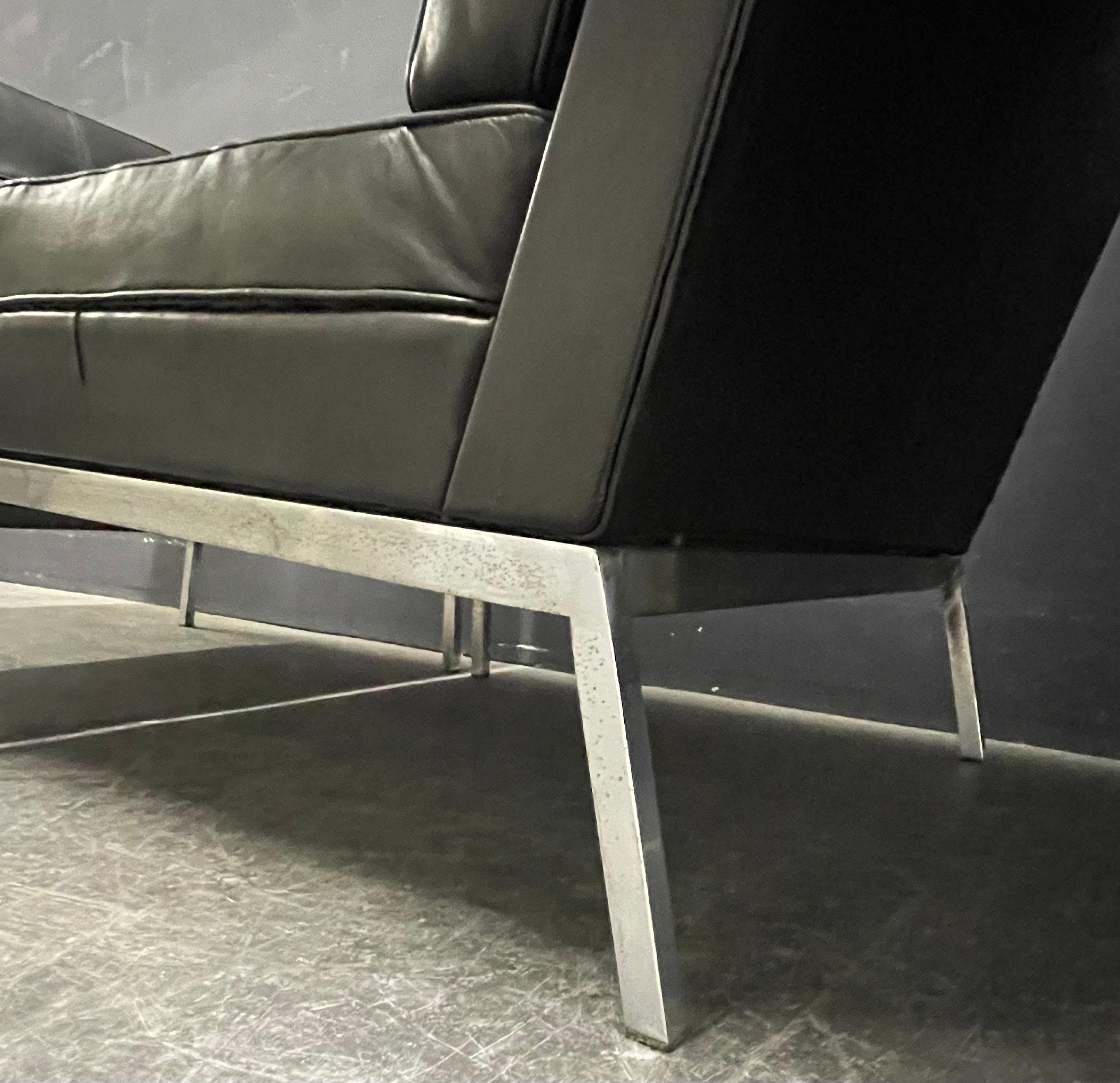 set of 3 no.65 lounge chairs by florence knoll 8