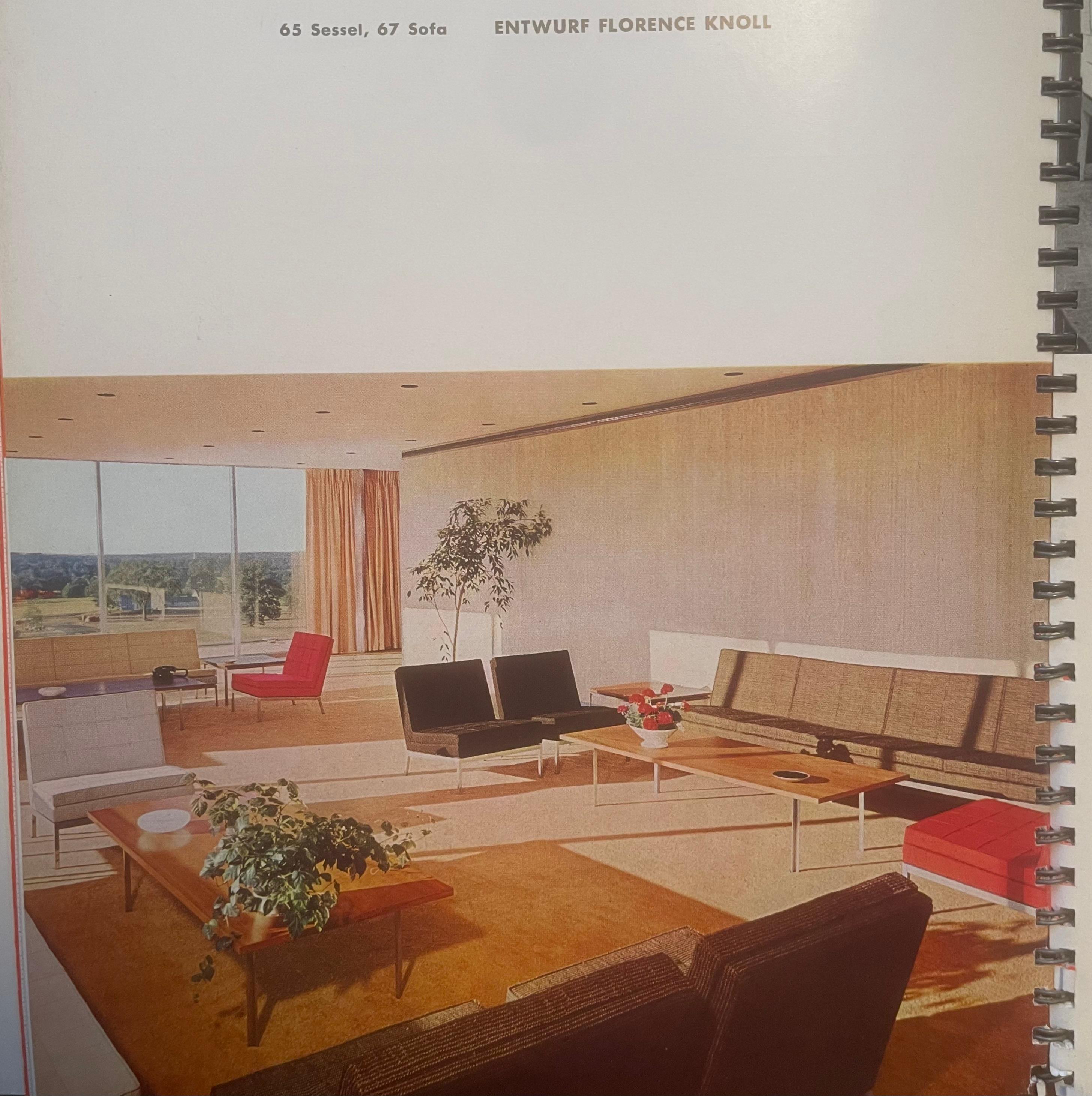 set of 3 no.65 lounge chairs by florence knoll 11