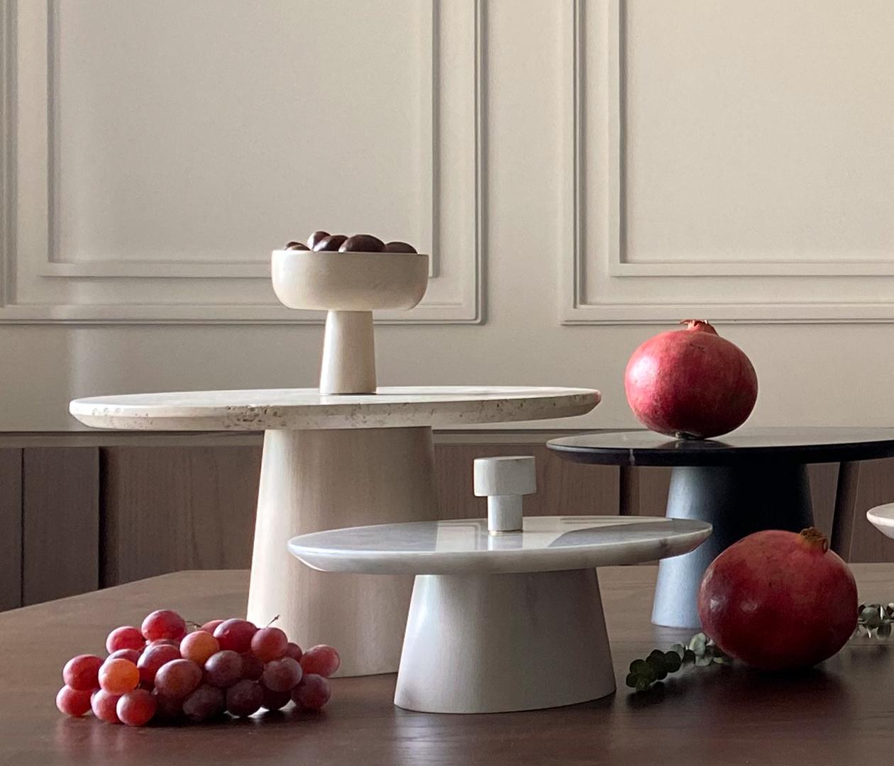 Modern Set of 3 Nostalgia Dining Platter by Saccal Design House