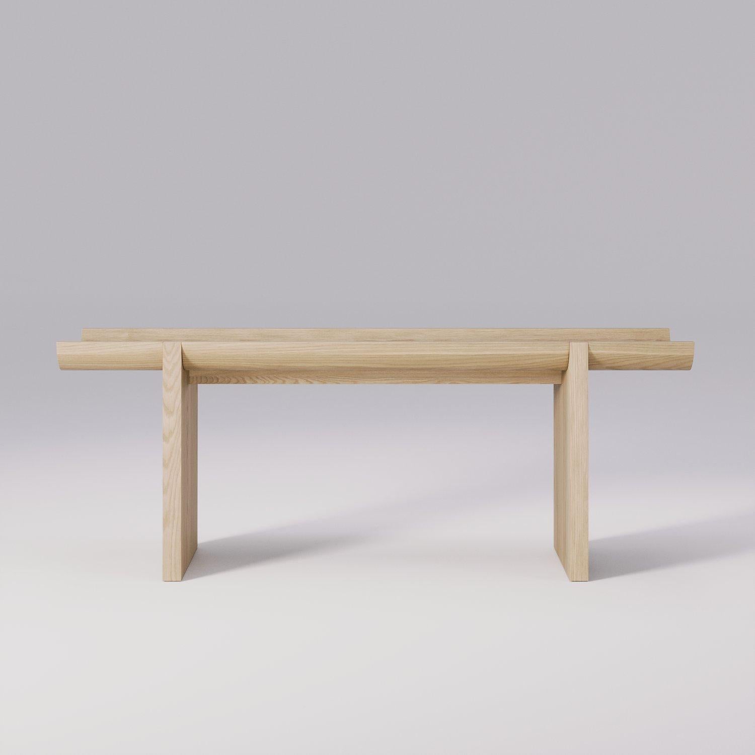 Ensemble de 3 tables d'appoint en chêne en vente 2