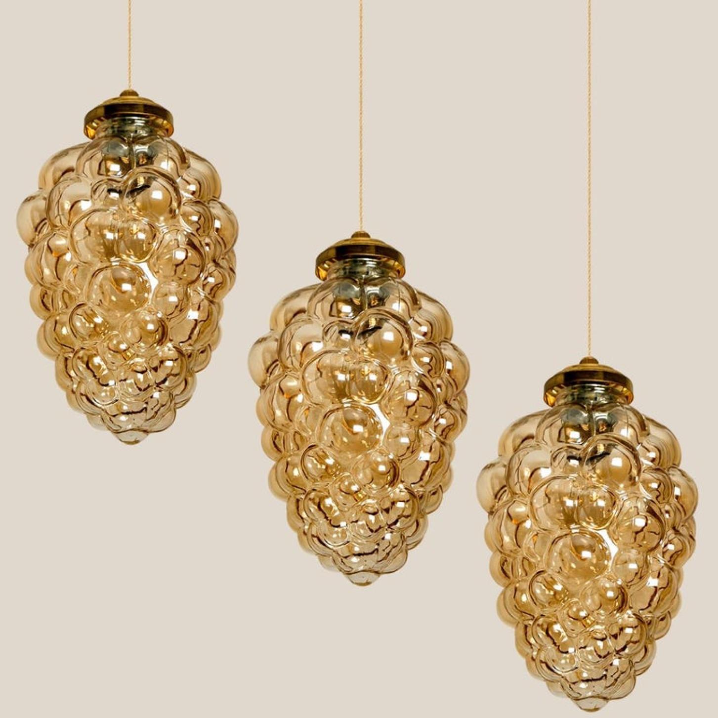 Set of 3 of Limburg Tynell Pendant Lights, 1960s For Sale 10