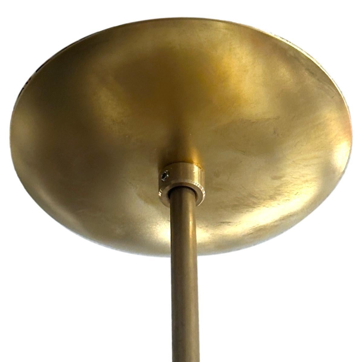 Set of 3 Opaline Glass Light Fixtures, Sold Individually For Sale 5