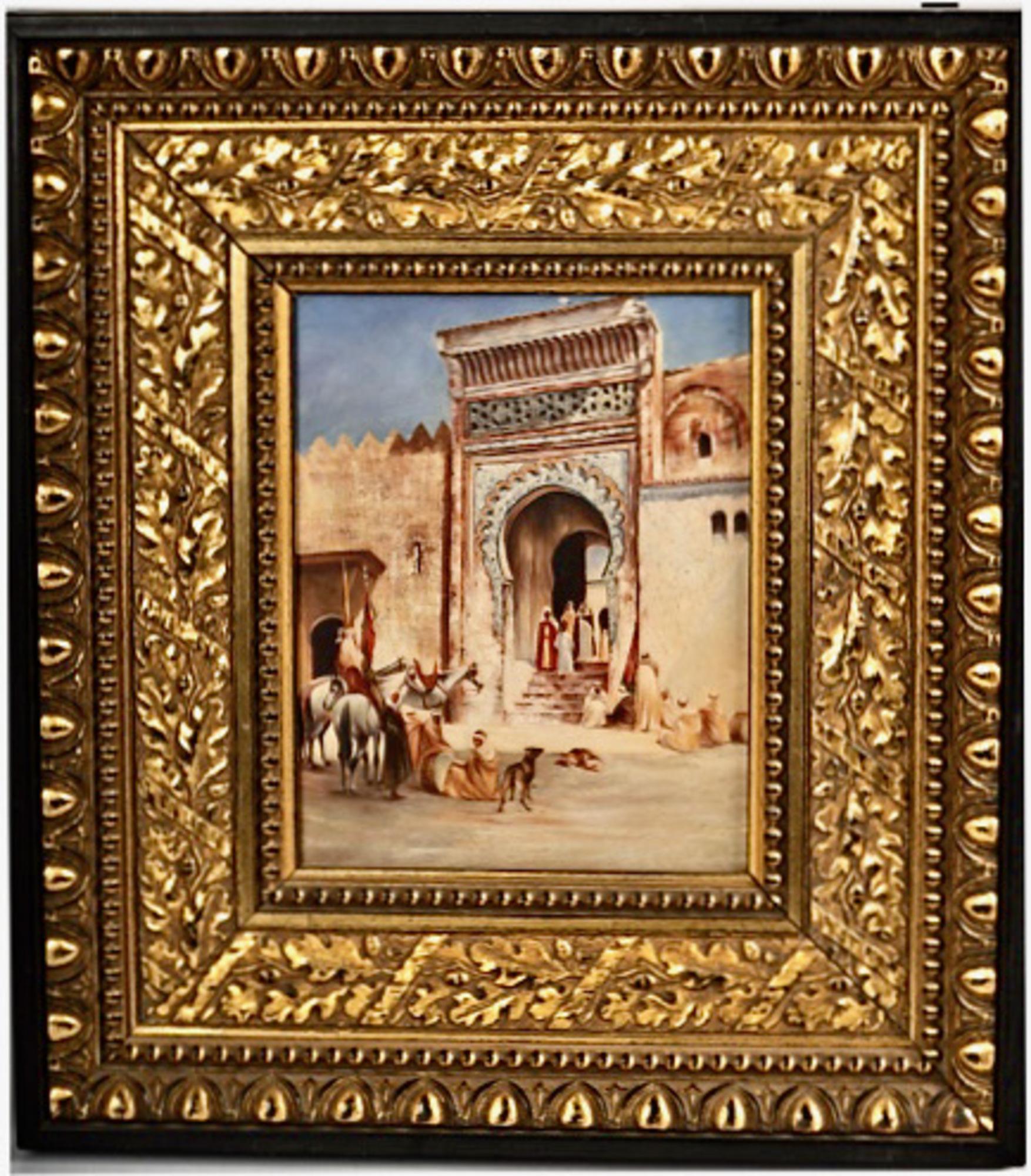Set of 2 Orientalist Painting, 19th Century 3