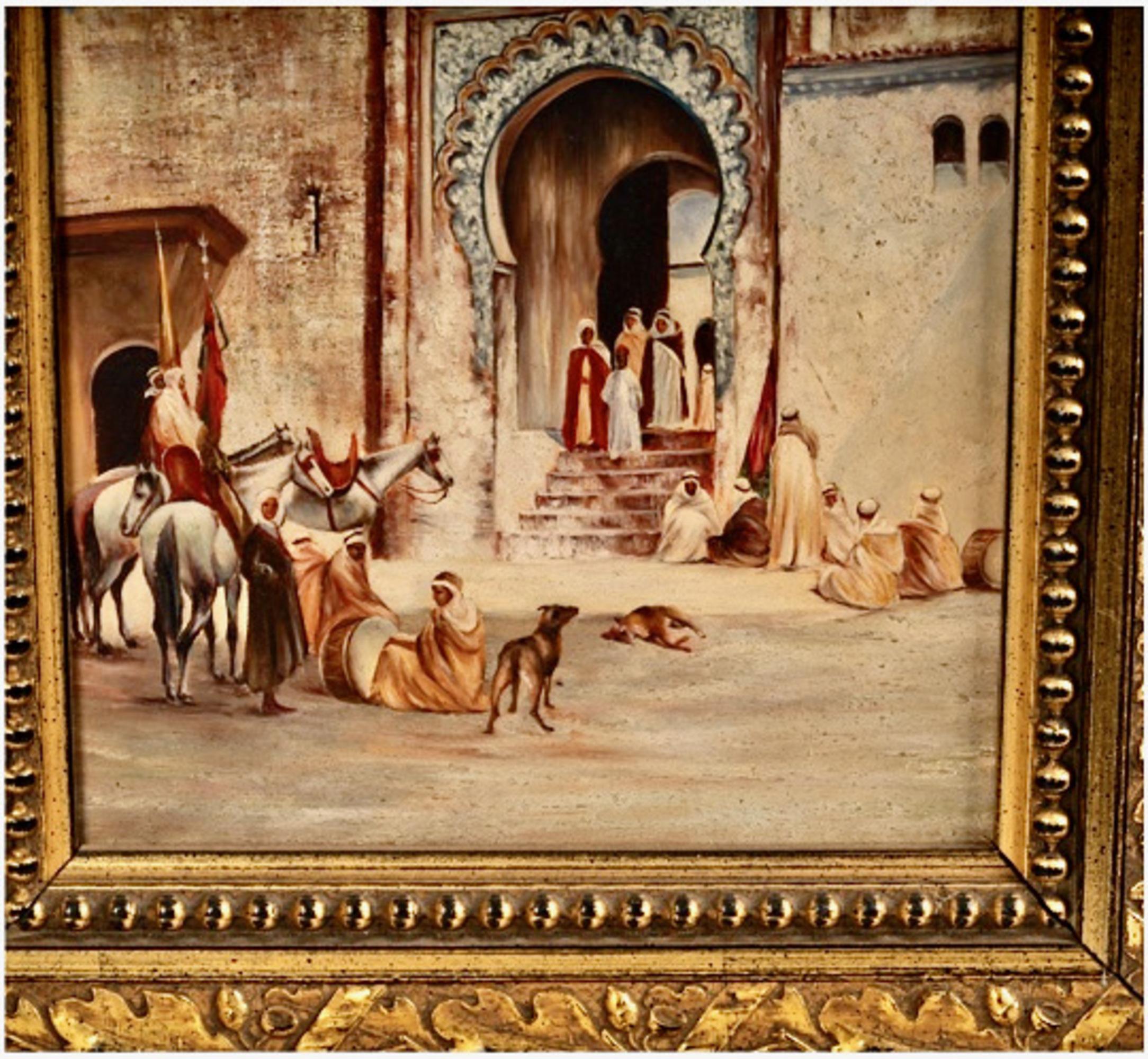 Set of 2 Orientalist Painting, 19th Century 4