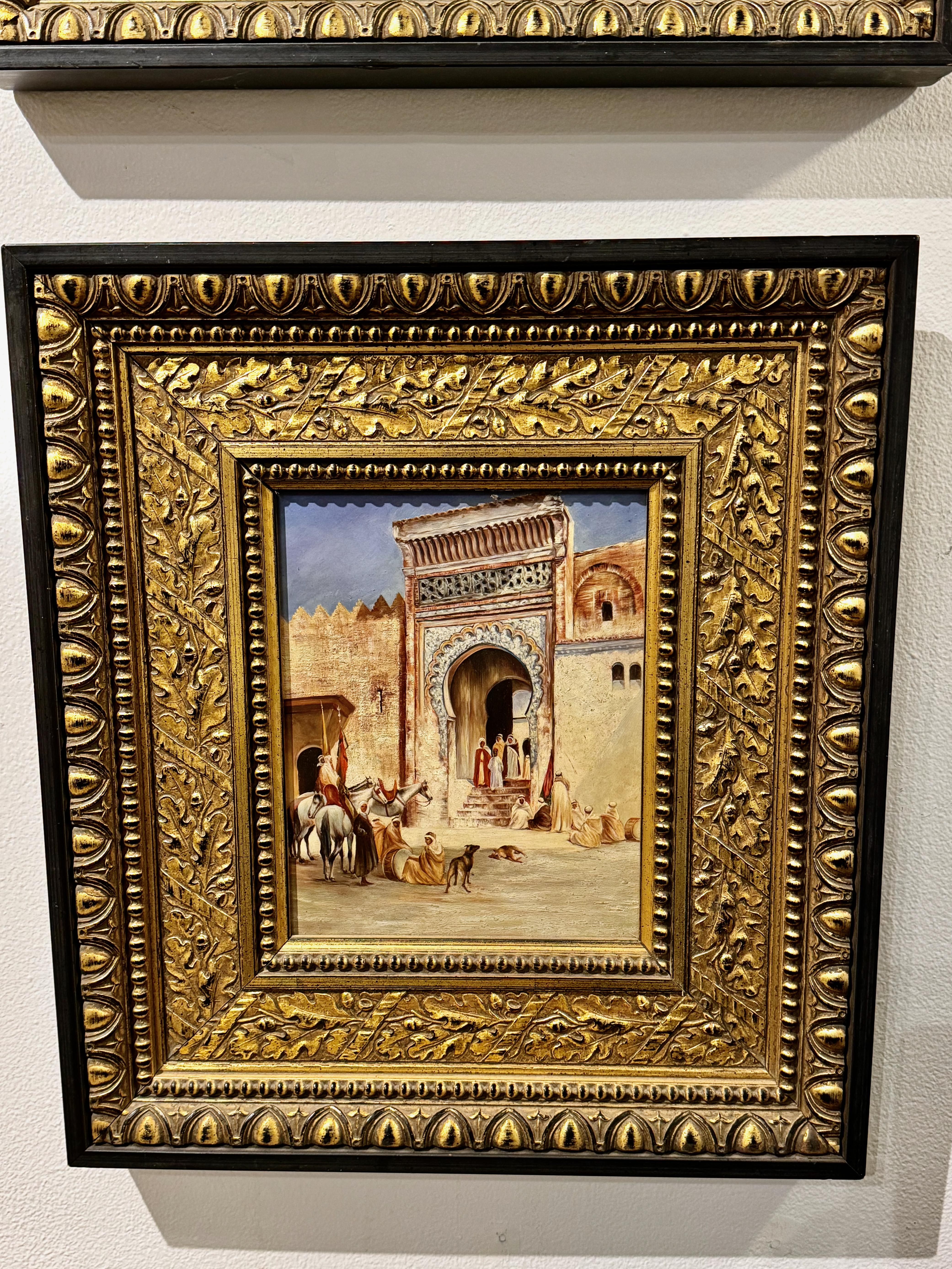 Set of 2 Orientalist Painting, 19th Century 2