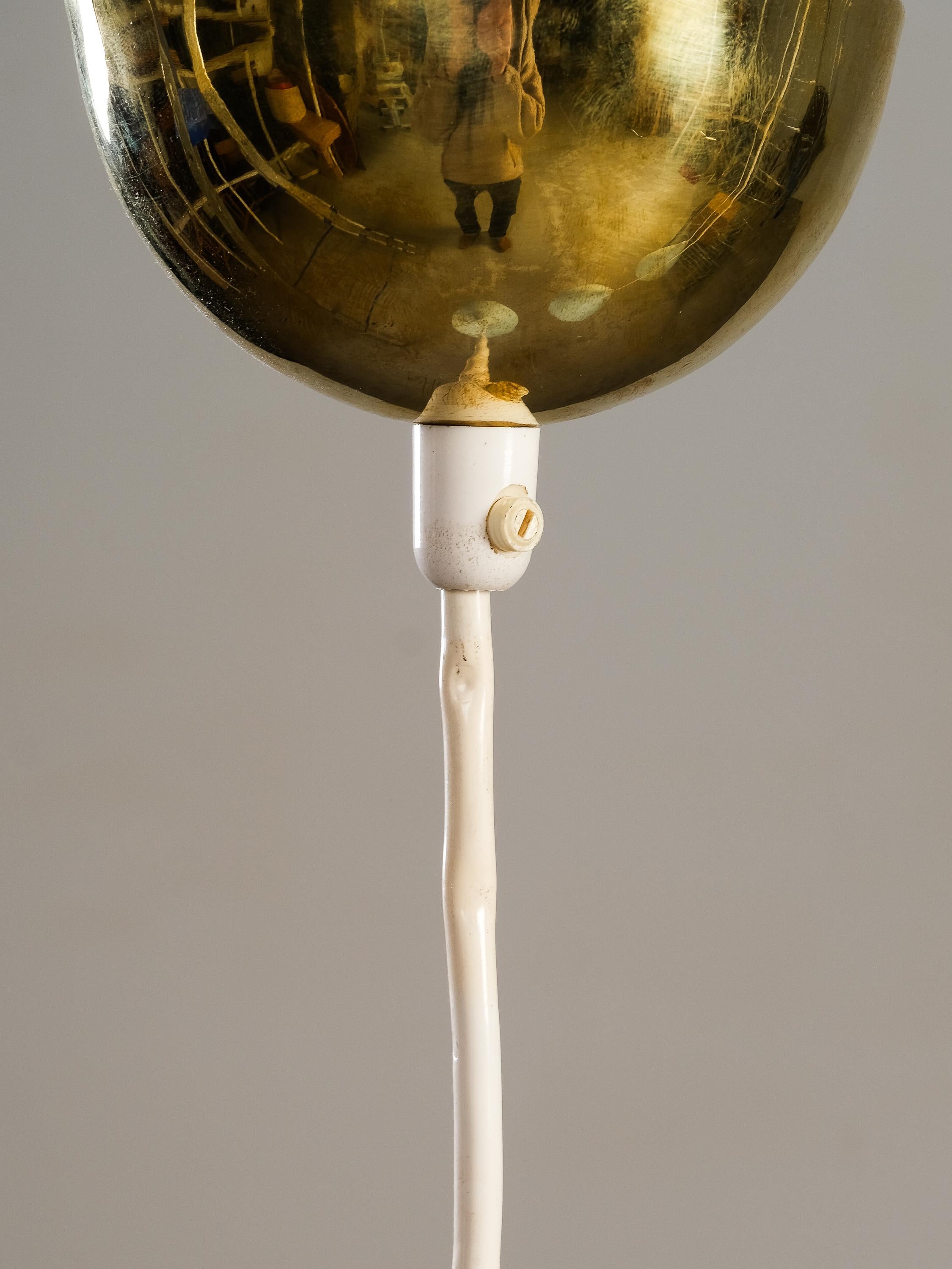 Set of 3 Pendant Lamps Model 61-314 by Lisa Johansson-Pape, Orno, Finland, 1950s For Sale 10