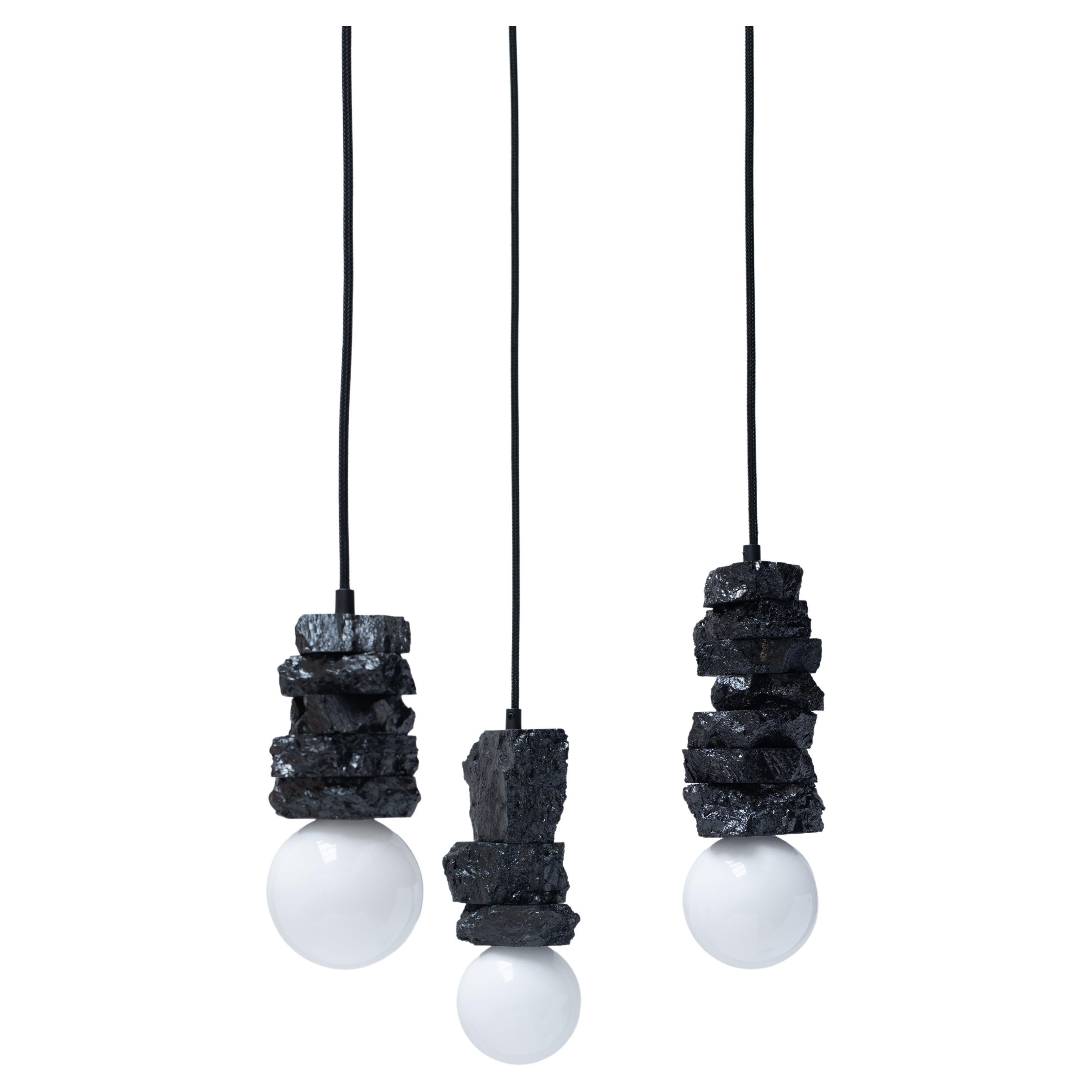 Set of 3 Pendant Lights 020 by Jesper Eriksson For Sale