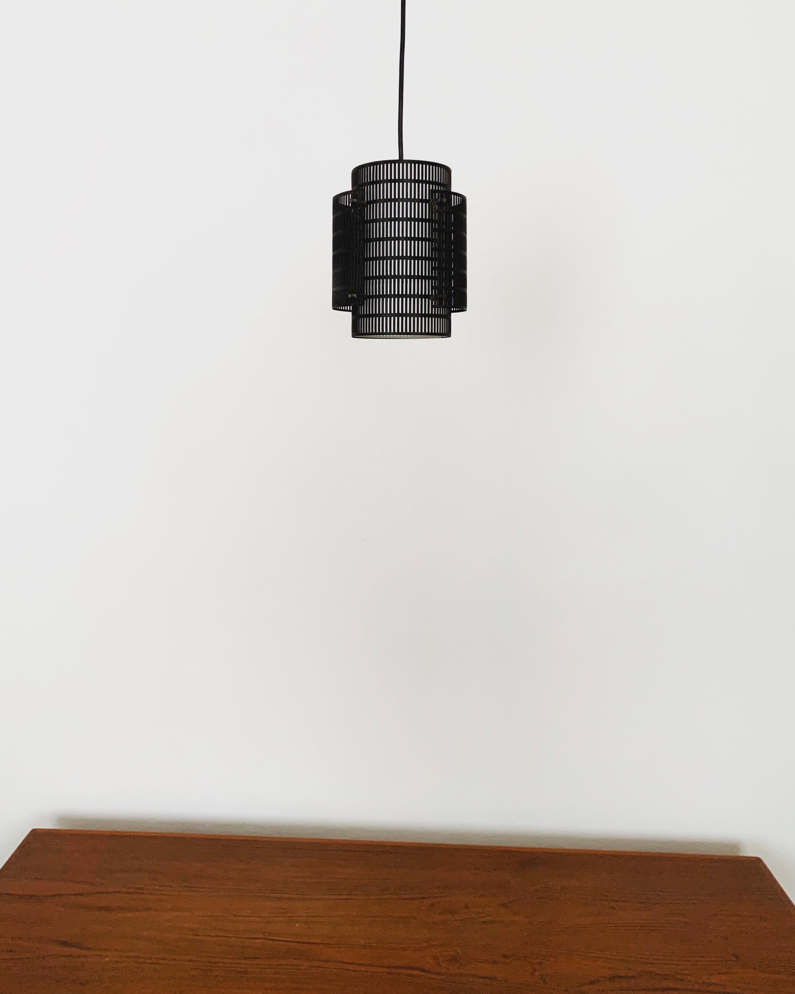 Mid-20th Century Set of 3 Perforated Metal Pendant Lamps