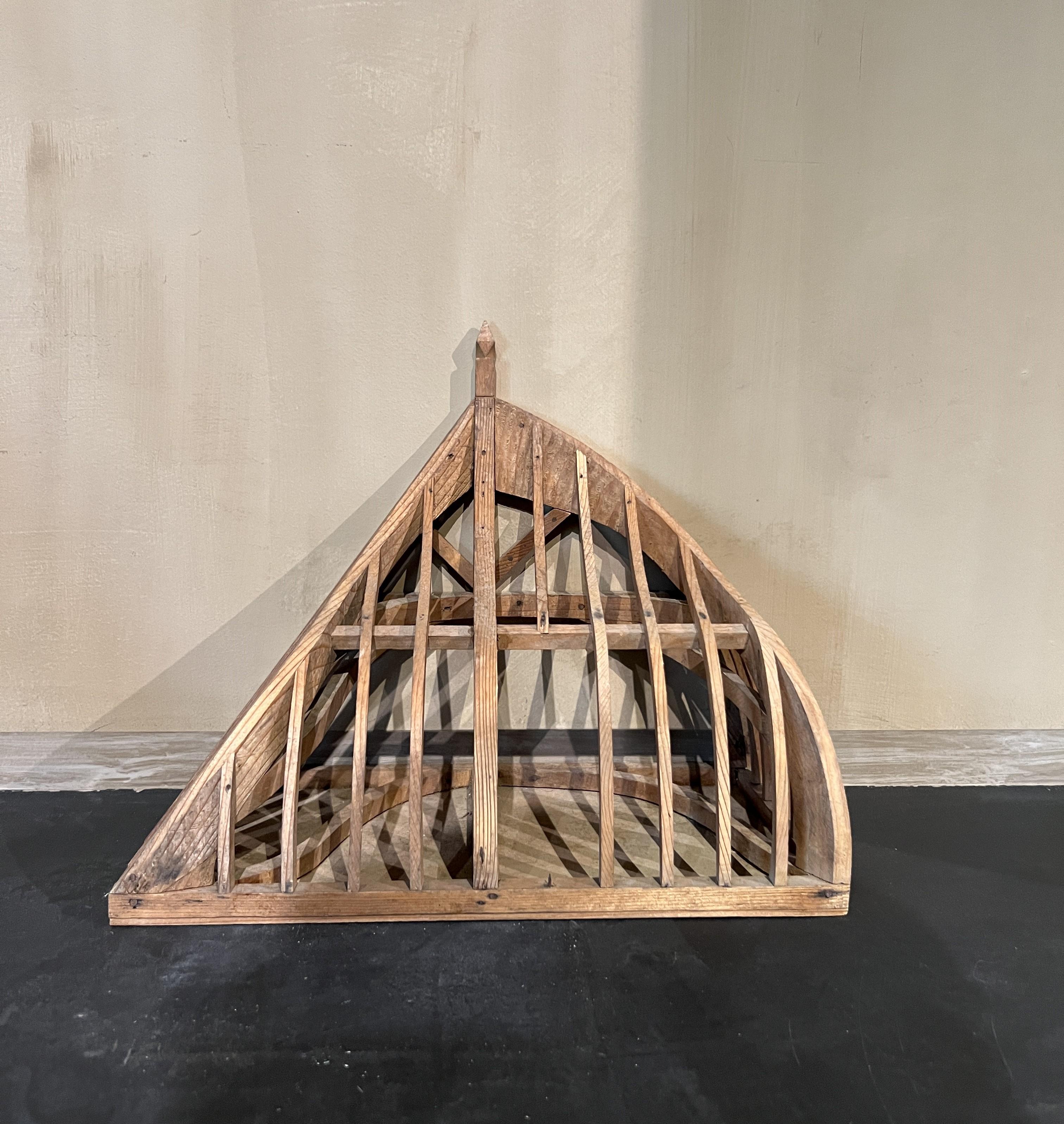 Set of 3 Piece de Maitrise, Architectural Roof mpdels For Sale 11
