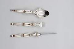 Set of 3 pieces in Silver Bronze or Gold Bronze