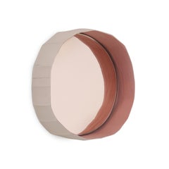 Set of 3 Pink Ninfea 20 Mirrors By G. Botticelli & P. Paronetto