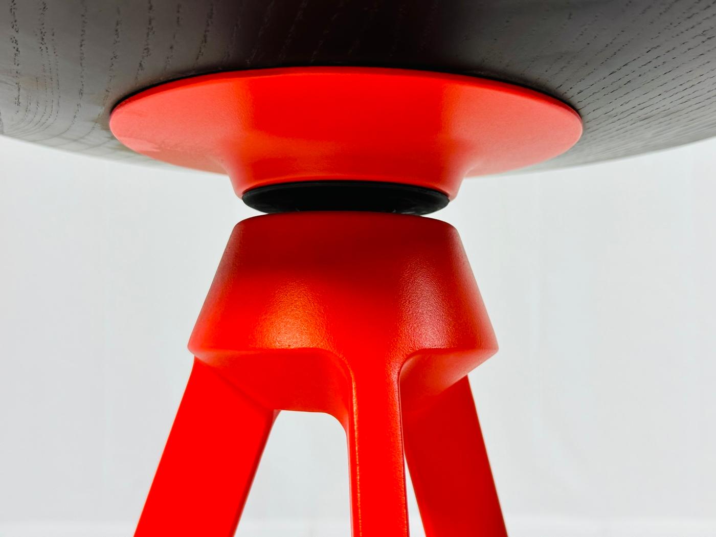 Set of 3 Piton Stools by Edward Barber & Jay Osgerby for Knoll, Signed For Sale 4