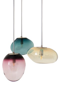 Set of 3 Planetoide Pendants by Eloa