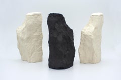 Juego de 3 jarras de porcelana con tapa by Craig Barrow