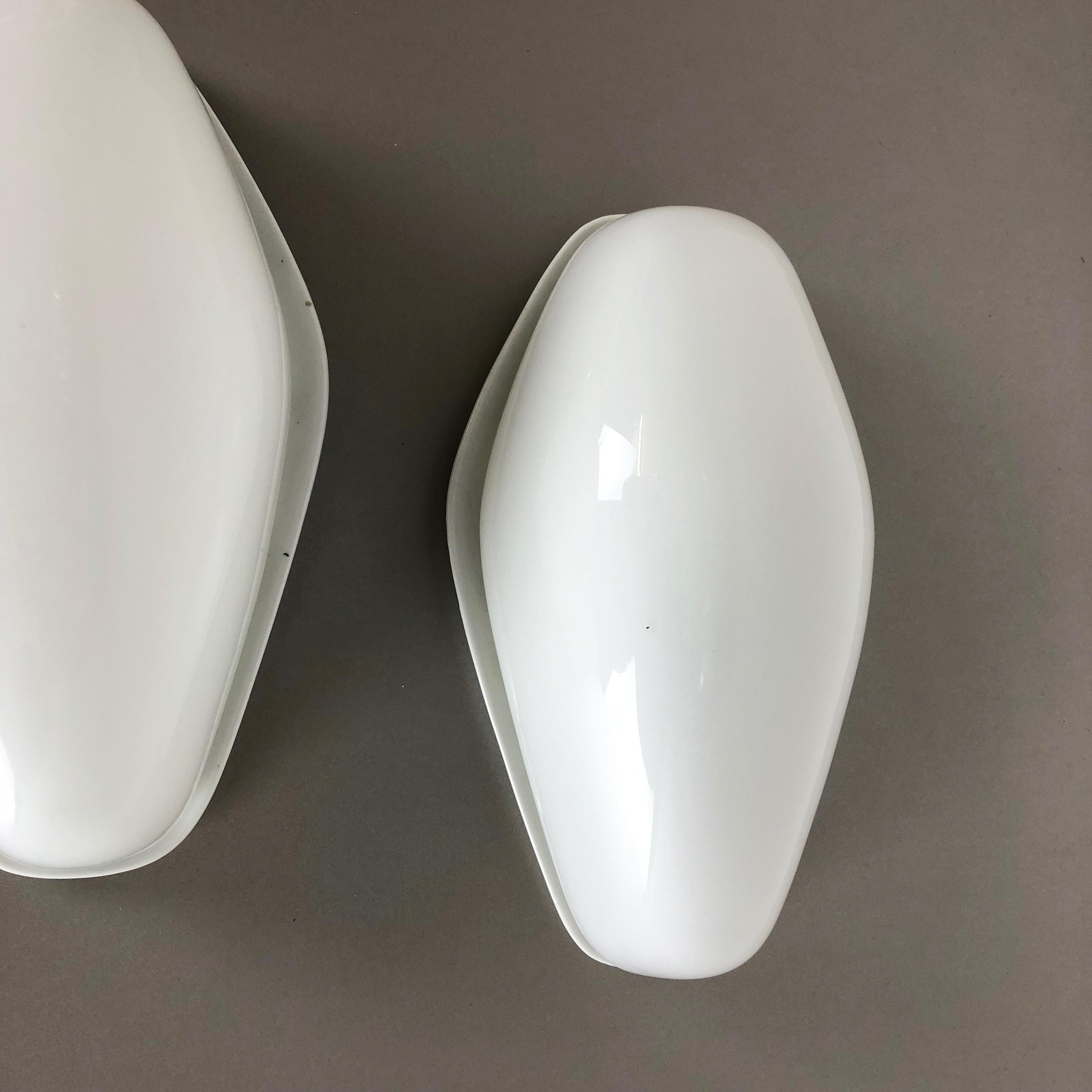 Set of 3 Porcelain Wall Light 