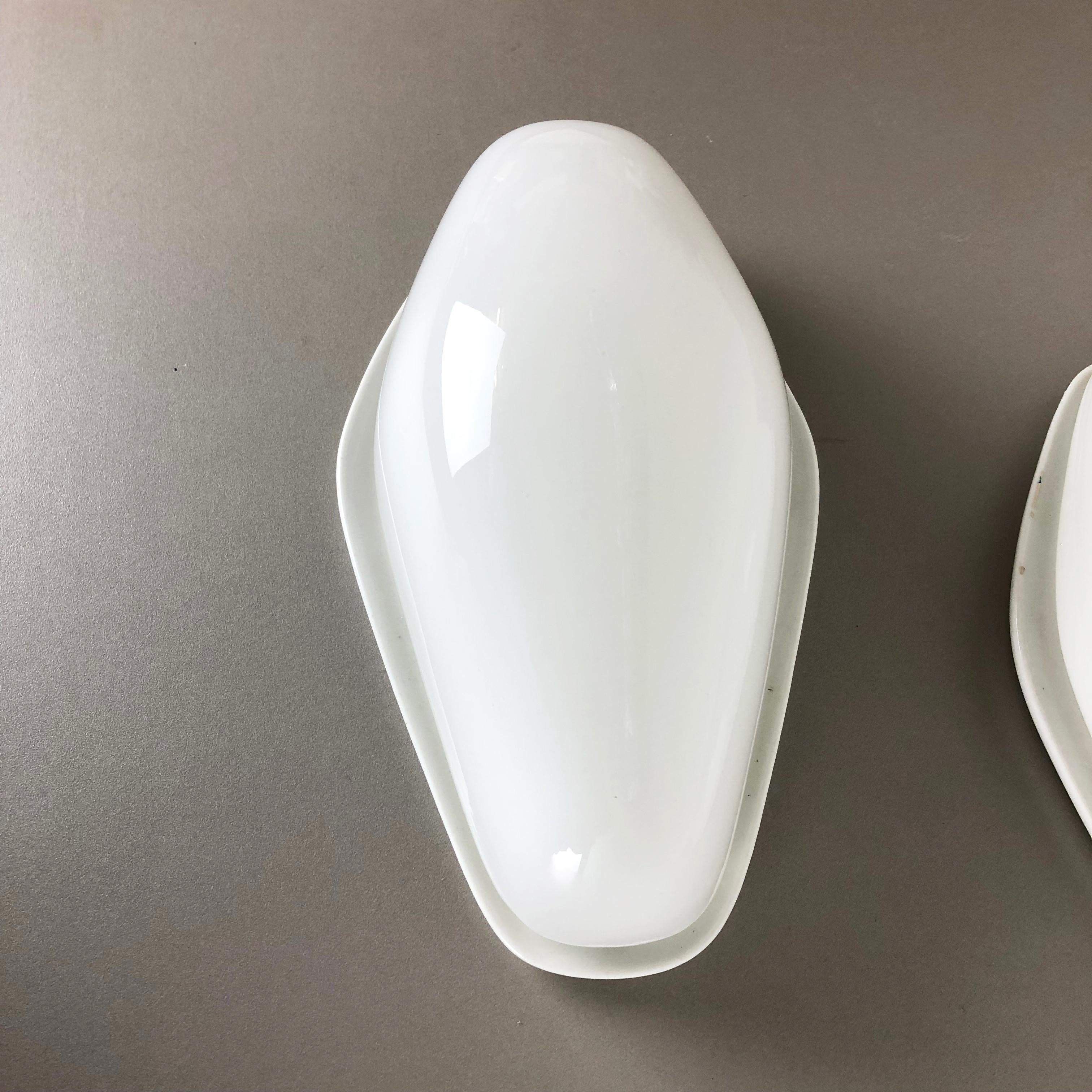 Set of 3 Porcelain Wall Light 