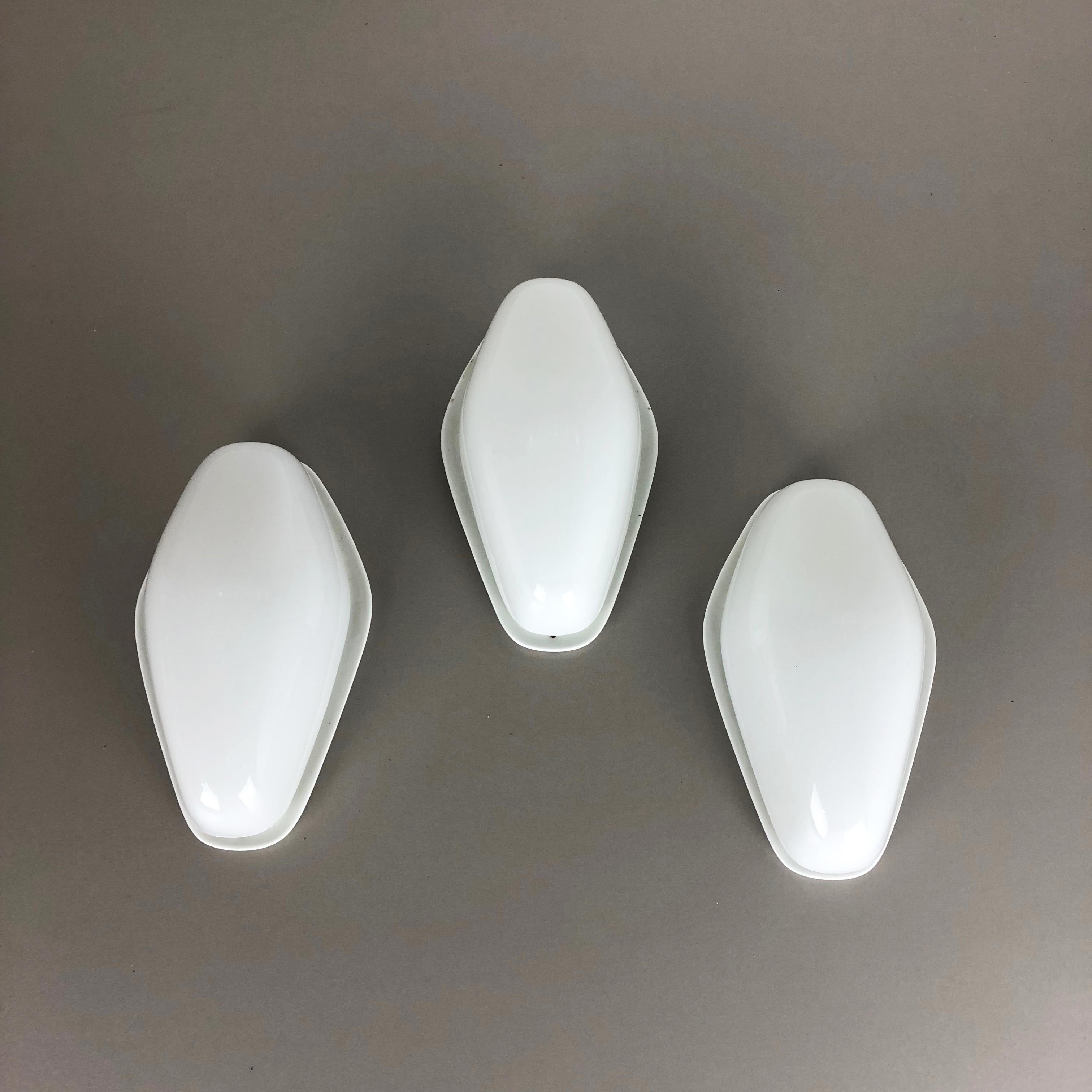 Set of 3 Porcelain Wall Light 