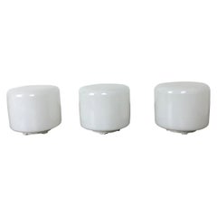 Used Set of 3 Porcelain Wall Light "WV373" by Wilhelm Wagenfeld Lindner Germany, 1960