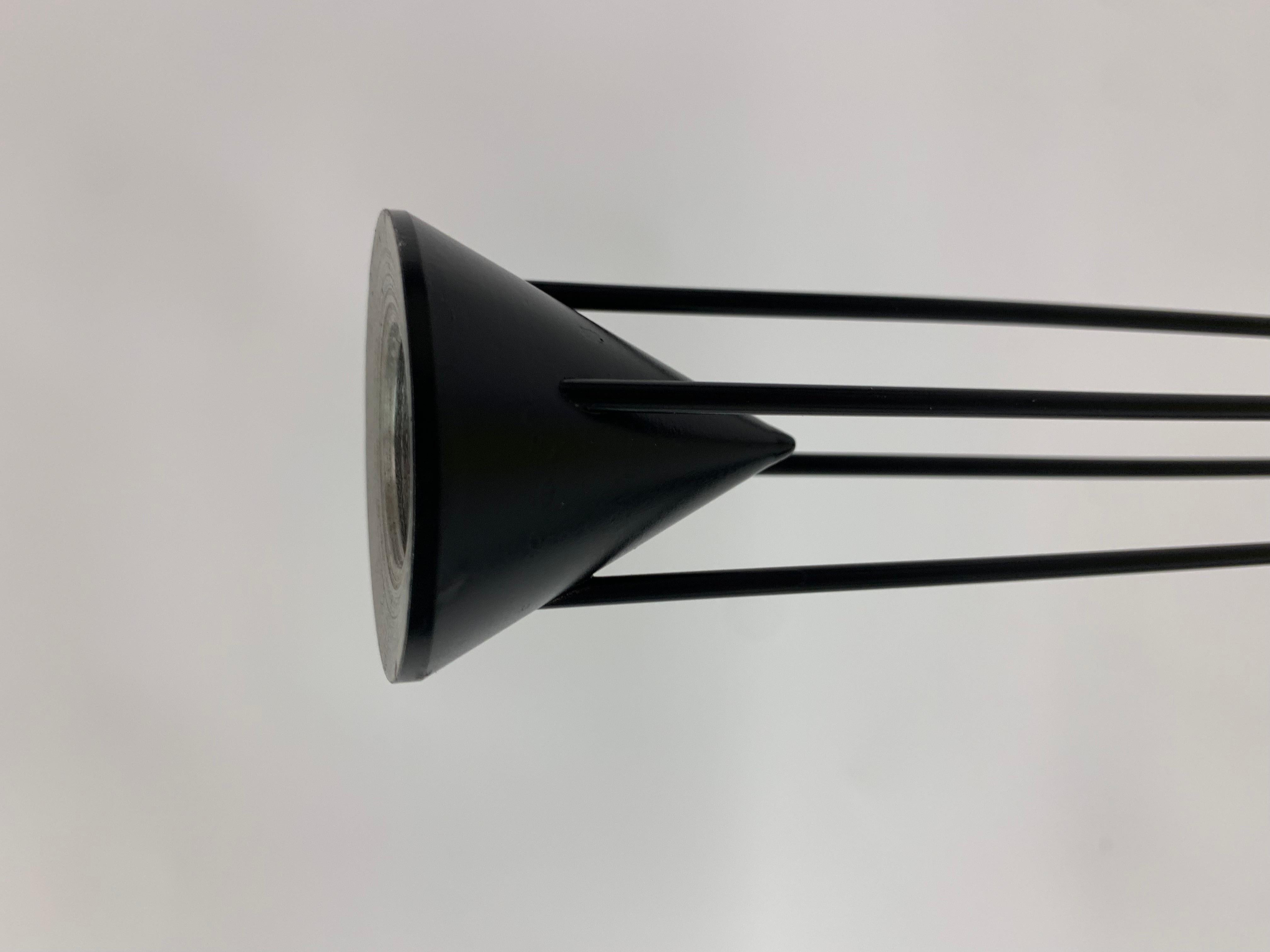 Set of 3 Post-Modern Memphis Candle Sticks by Markus Borgens, 1980s For Sale 8