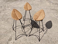Set of 3 Postmodern "Banana" Bar Stools by Tom Dixon for Cappellini, Italy 1988