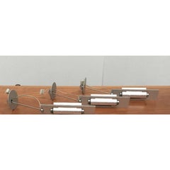 Set of 3 Postmodern German Wandering Finger Wall Lamps by Ingo Maurer, 1990s
